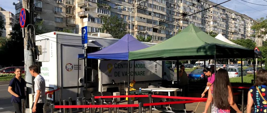 Un nou centru de vaccinare la Piața Veteranilor din București