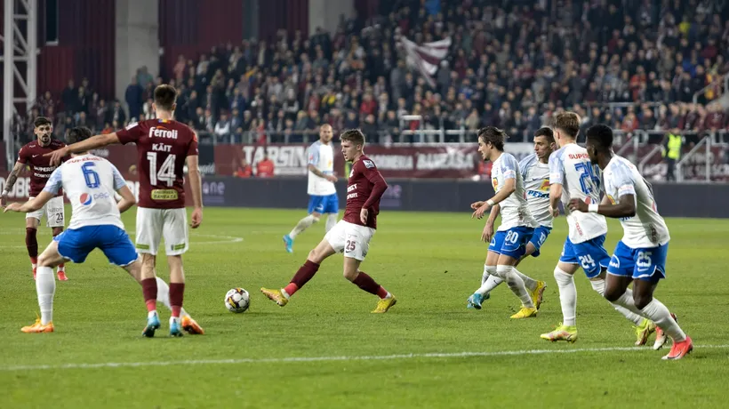 Remiză în derby-ul de clasament Rapid - Farul din Superliga! Ce au declarat Adi Mutu și Gică Hagi