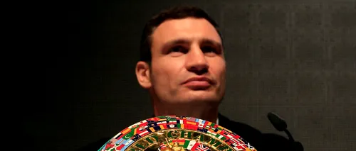 Anunțul făcut de pugilistul Vitali Klitschko: Renunț la titlul WBC