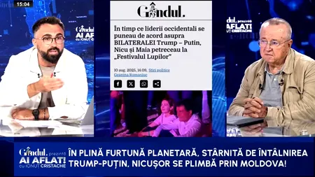 Ion Cristoiu comentează întâlnirea istorică dintre Trump și Putin de pe 15 august: E un summit cu o agendă bogată, nu e vorba doar despre Ucraina