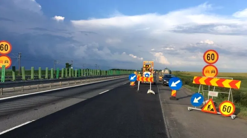 CNAIR a finalizat reparațiile Podului peste Doftana de la Bănești pe sensul București-Brașov, iar circulația a fost redeschisă