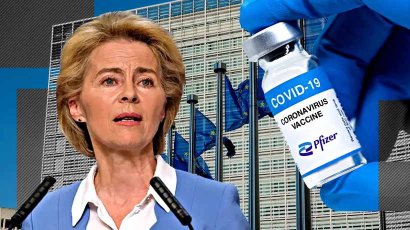 Ursula von der Leyen ar putea fi audiată în Parlamentul European în privinţa contractului cu Pfizer pentru vaccinuri