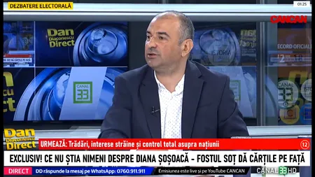 Silvestru Șoșoacă: „Dacă Diana mă iubea, de ce m-a dat afară din partid?”