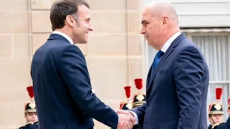 Ilie Bolojan, primit la Paris de Emmanuel Macron: România are un interes strategic să susțină în continuare Ucraina