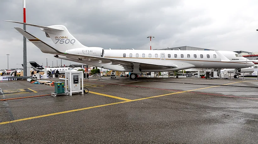 Forțele Aeriene Elvețiene achiziționează un avion Bombardier Global 7500 pentru misiuni VIP
