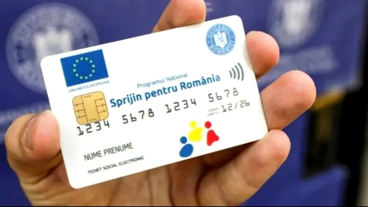 Mai PUȚINI bani pentru românii cu carduri de alimente. La cât vor scădea sumele