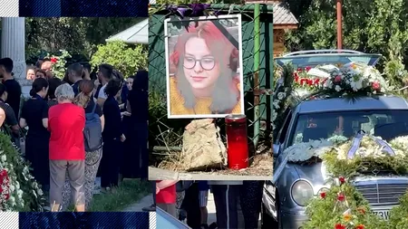 VIDEO | Imaginile durerii de la înmormântarea Melisei, adolescenta ucisă la Craiova. „Da, au fost împreună. El era gelos”