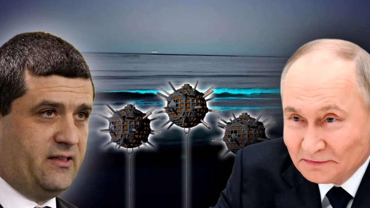 Moscova îi răspunde lui Miruță. „Minele marine din acvatoriul Mării Negre au exclusiv origine ucraineană”