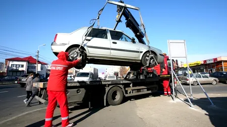 Ridicările de mașini din sectorul 4 se suspendă în weekendul de 1 Decembrie și în perioada sărbătorilor