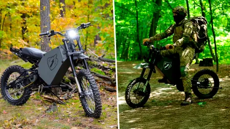 Forțele armate ucrainene vor primi motociclete electrice pentru a lupta pe front. Ce misiuni se pot îndeplini cu acestea