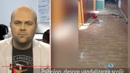 Psiholog despre cazul vandalizării Școlii din Clejani: Acești copii ar avea profil de viitor psihopat. Agresivitatea e un instinct înnăscut