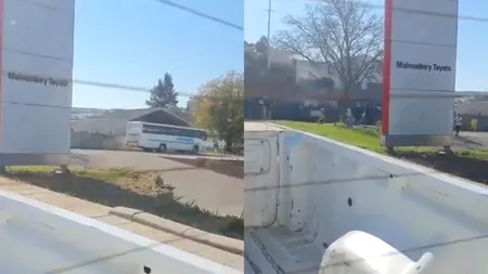 Situație de groază în Africa: 50 de prizonieri evadați umblă pe străzile orașului în timp ce copii dintr-o școală se ascund sub bănci de frică! - FOTO/VIDEO