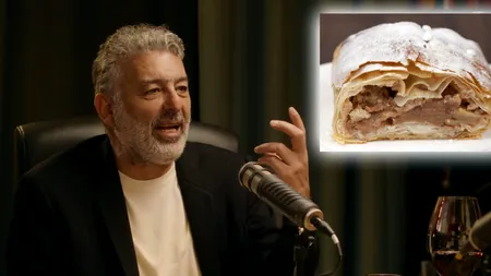 Secretul lui chef Joseph Hadad pentru cel mai delicios ștrudel cu mere. Ingredientele care alcătuiesc un desert ușor și spectaculos