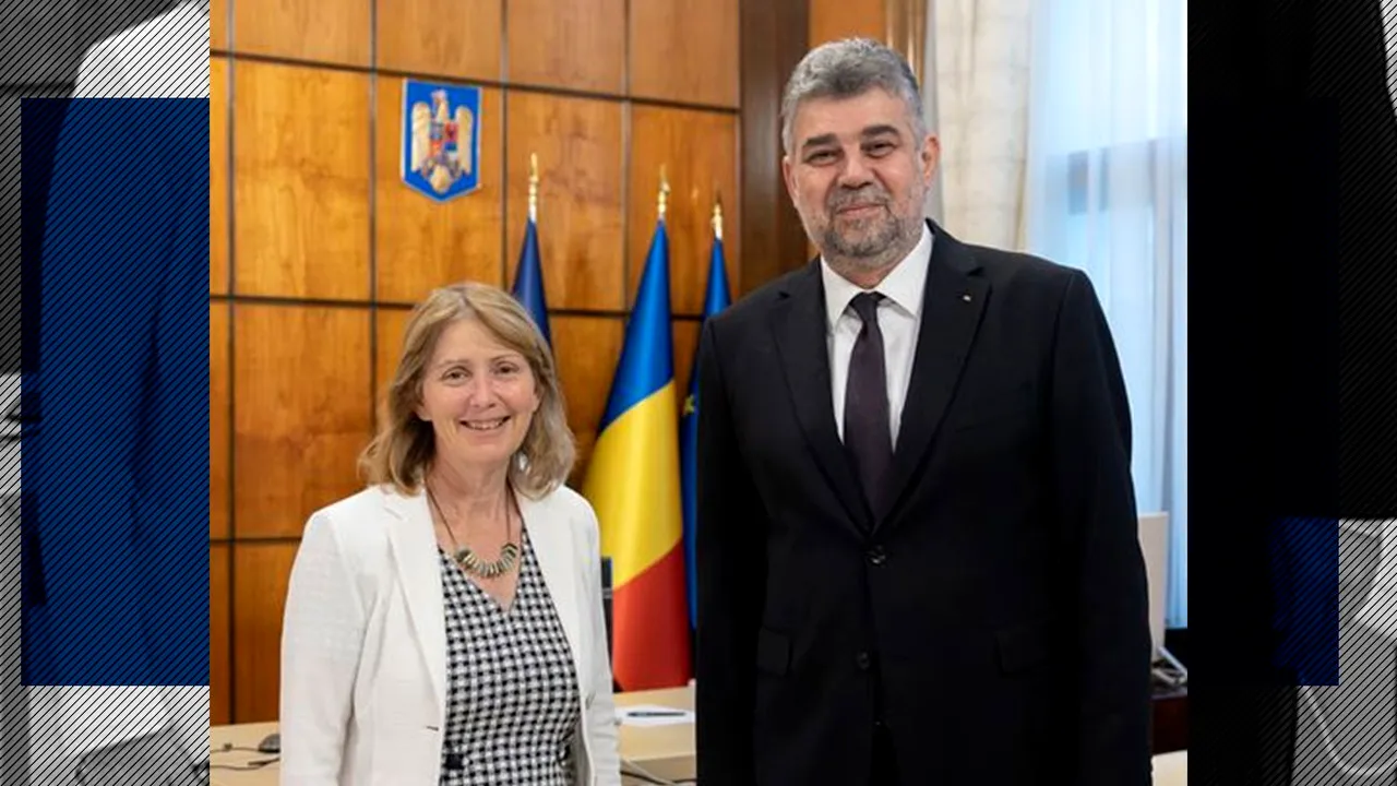 Întâlnire de gradul zero între premierul Marcel Ciolacu și ambasadorul SUA. Câți români lucrează pentru firmele americane din țară