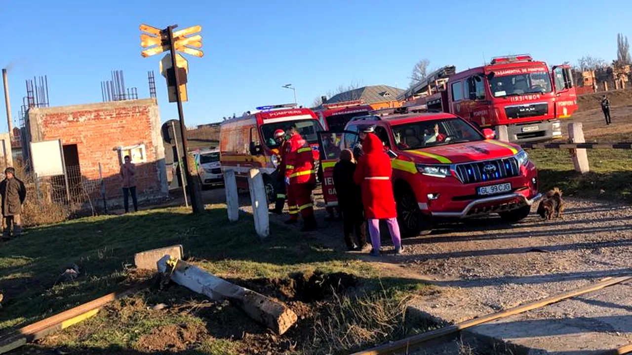 Două persoane și-au pierdut viața într-un accident de tren, în Galați