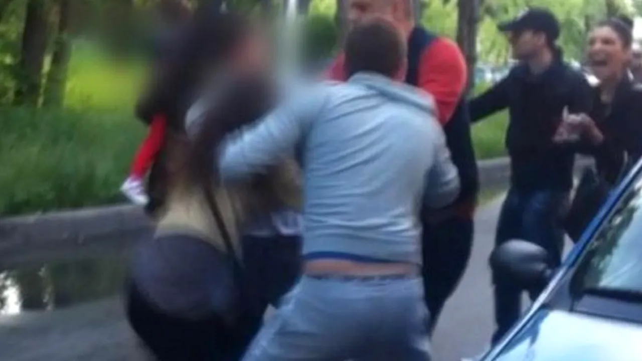 Nicolae Mitea s-a luat la bătaie într-un parc pentru copii