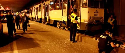 ACCIDENT LUJERULUI. RATB: Conducătorii celor trei tramvaie au vechime între 13 și 20 de ani, nu au avut accidente majore