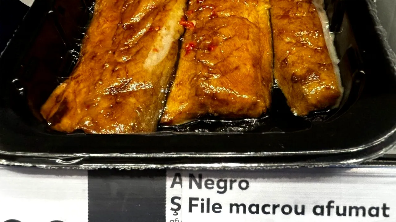 Pește la preț de.. aur! Ireal câți lei costă 1 kg de macrou afumat într-un supermarket Kaufland din Ploiești