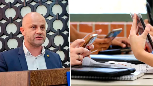 Un deputat AUR vrea reglementarea utilizării telefoanelor mobile în şcoli, pentru elevi