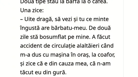 BANCUL de vineri | Când două cuvinte sunt de ajuns
