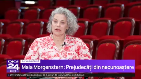 Maia Morgenstern, despre ura de rasă: „Prejudecățile vin din necunoaștere. Până la a pedepsi, aș întinde o mână de prietenie”