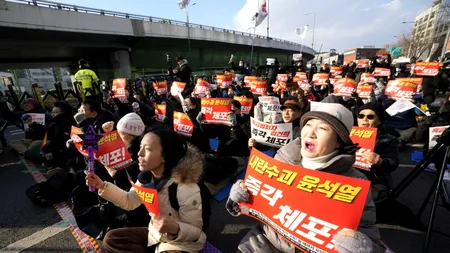 Coreea de Sud: Autoritățile vor încerca din nou să îl ARESTEZE pe președintele suspendat. Yoon Suk Yeol a reușit să evite să fie reținut anterior