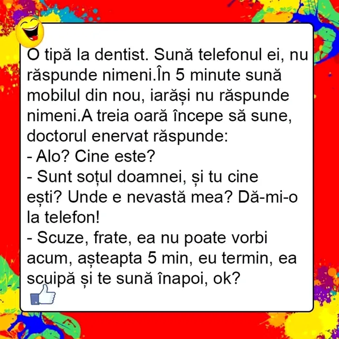 BANCUL ZILEI | O tipă, la dentist