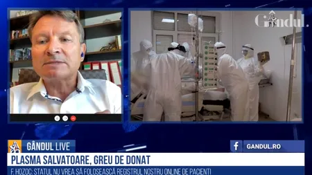 Florin Hozoc, managerul companiei care a donat aparate de plasmafereză statului român: Statul nu a respectat multe prevederi din contractul de donație. Le-am oferit până și voluntari, dar au refuzat - VIDEO