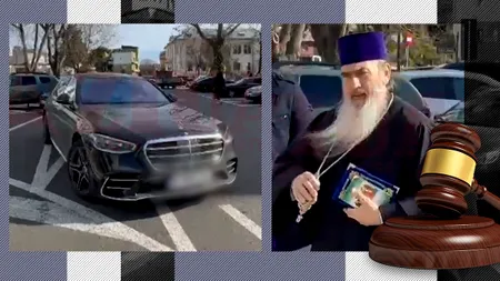Judecat de BOR, ÎPS Teodosie a apărut cu Mercedes S-Class de 150.000 € și a parcat în forță la Tribunalul Constanța