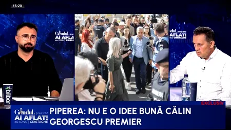 AUR se desprinde de Călin Georgescu / Gheorghe Piperea: Georgescu pe mine nu mă convinge