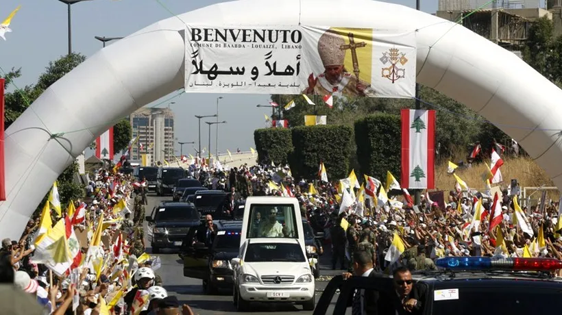 Papa Benedict îndeamnă popoarele din Orientul Mijlociu să renunțe la răzbunare și la violențe