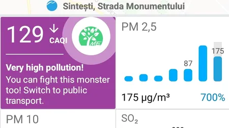 Garda de Mediu i-a indentificat pe cei care au poluat masiv aerul din București noaptea trecută