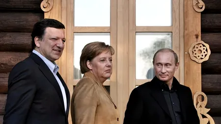 Izolat și nu prea: Angela Merkel se întâlnește cu Vladimir Putin înaintea ceremoniilor din 6 iunie