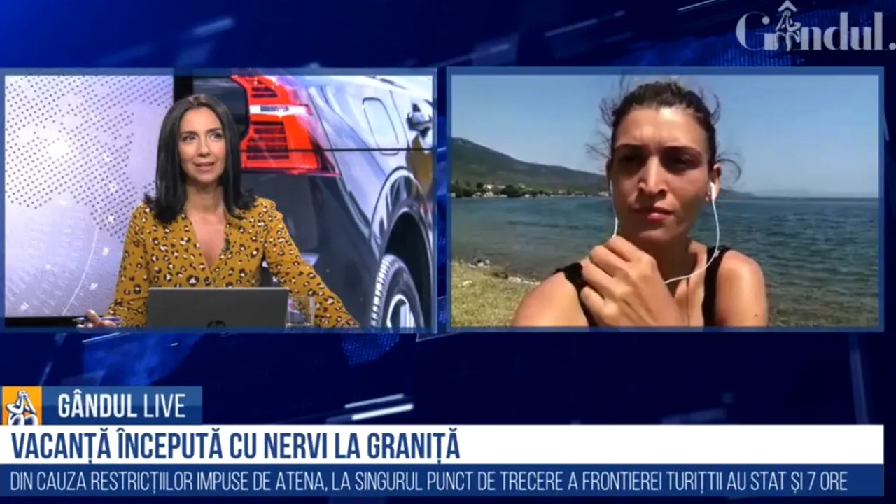 GÂNDUL LIVE. Cum a început concediul în Grecia pentru doi jurnaliști. Valentina Pufulescu: „Rămâneam fără benzină, mi-a fost frică” / Cristi Mărgărit: „Am fost testat, se pare că sunt negativ”