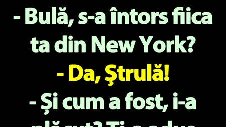 Banc | Fiica lui Bulă din New York