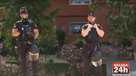 VIDEO | Un român a terorizat un oraș din Spania. Și-a sechestrat copiii, a amenințat că le omoară și că aruncă blocul în aer