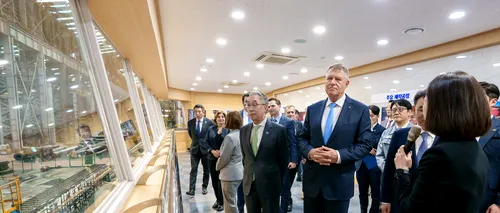 Klaus Iohannis și Sebastian Burduja, vizită la compania coreeană care produce reactoarele modulare mici. Memorandum în domeniul energiei nucleare