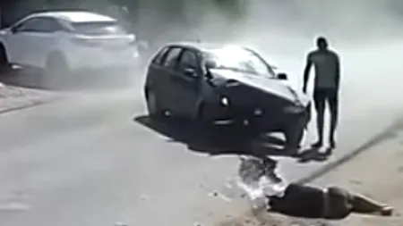 UPDATE - Brăileanul acuzat că a lovit intenționat cu mașina un tânăr, pentru a-și răzbuna fratele, a fost reținut pentru 24 de ore