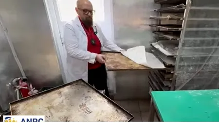 Imagini de COȘMAR de la controalele ANPC la mai multe unități de panificație din București. Aproape 350 de kilograme de produse, retrase de pe rafturi