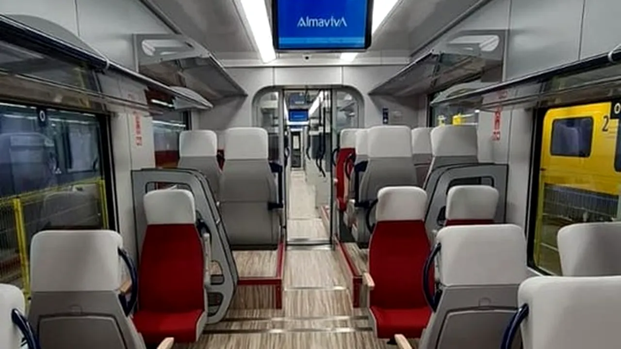 FOTO | Primul tren de la Alstom pentru România ajunge, sâmbătă, în țară / Când va circula pentru prima oară cu pasageri