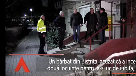 Bărbatul din Bistrița acuzat că a incendiat două locuințe pentru a-și ucide iubita, audiat