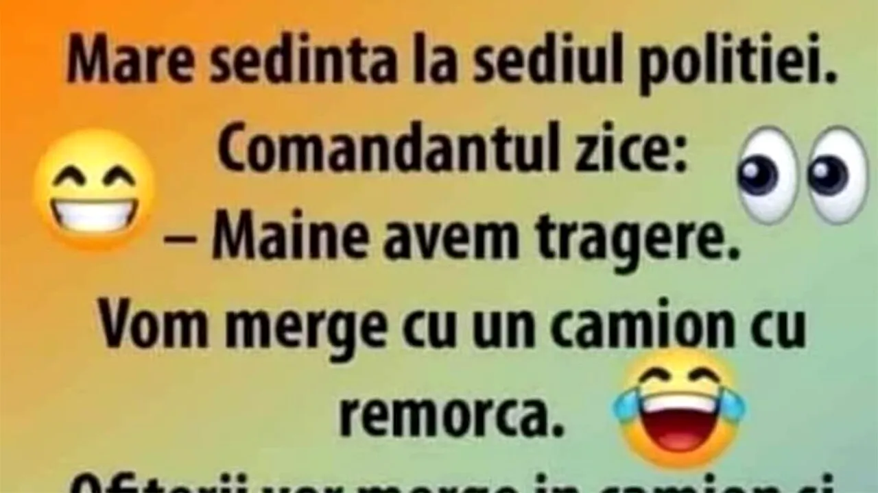 BANCUL ZILEI | Mare ședință la sediul Poliției
