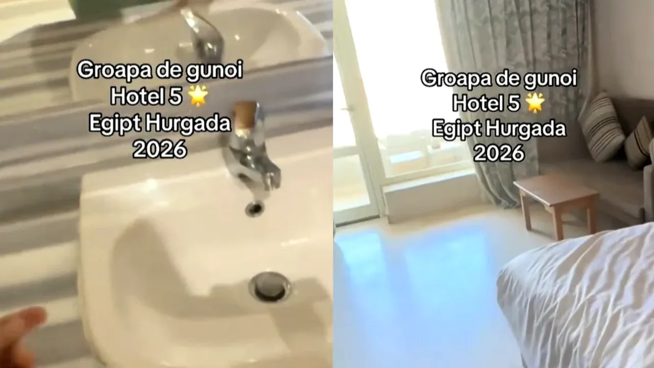 Turist român, dezamăgit de camera pe care a dat 500 de euro într-un hotel de 5 stele din Egipt: „S-ar putea să te îmbolnăvești cu ceva”