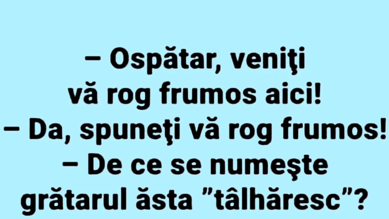 BANCUL ZILEI | Ce este grătarul „tâlhăresc”