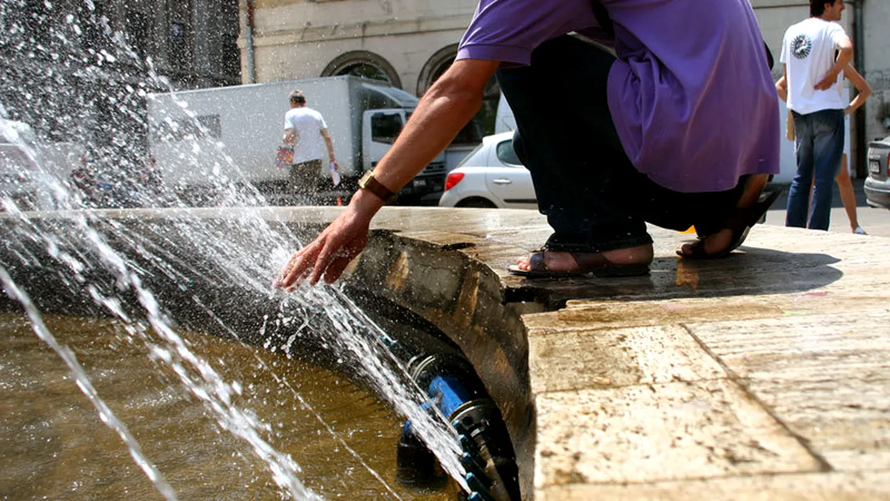 AVERTIZARE METEO COD GALBEN DE CANICULĂ - HARTA ANM