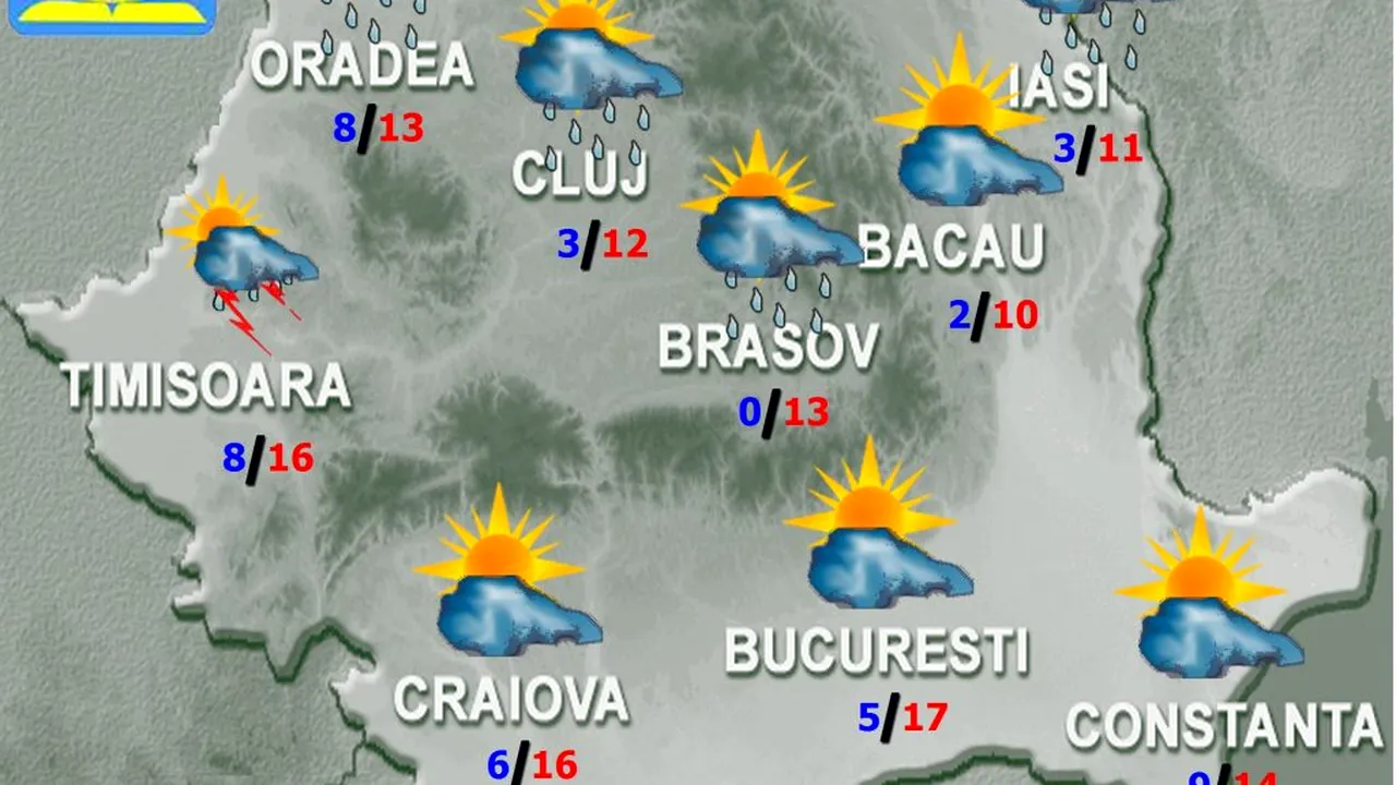 Cum va fi vremea în primele zile ale primăverii