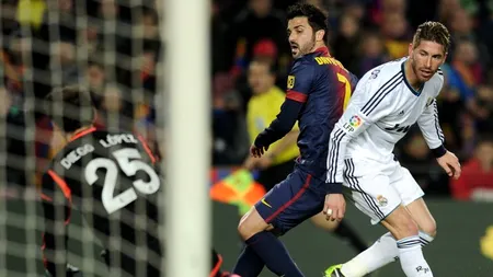 REAL MADRID - BARCELONA 2-1 în etapa a 26-a din Primera Division