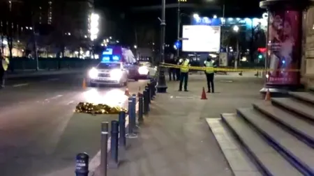 FOTO: Accident fatal în fața Palatului de Justiţie. O persoană a fost DECAPITATĂ după ce a traversat strada neregulamentar