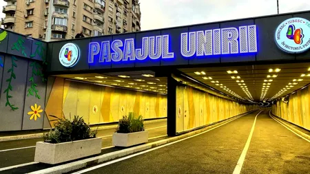 Se ÎNCHIDE Pasajul Unirii din București / Când va fi restricționată circulația mașinilor