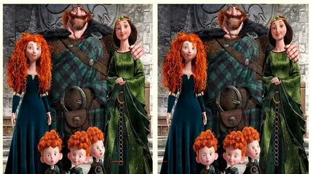 Test de logică | Identificați toate cele 3 diferențe dintre cele două fotografii regale